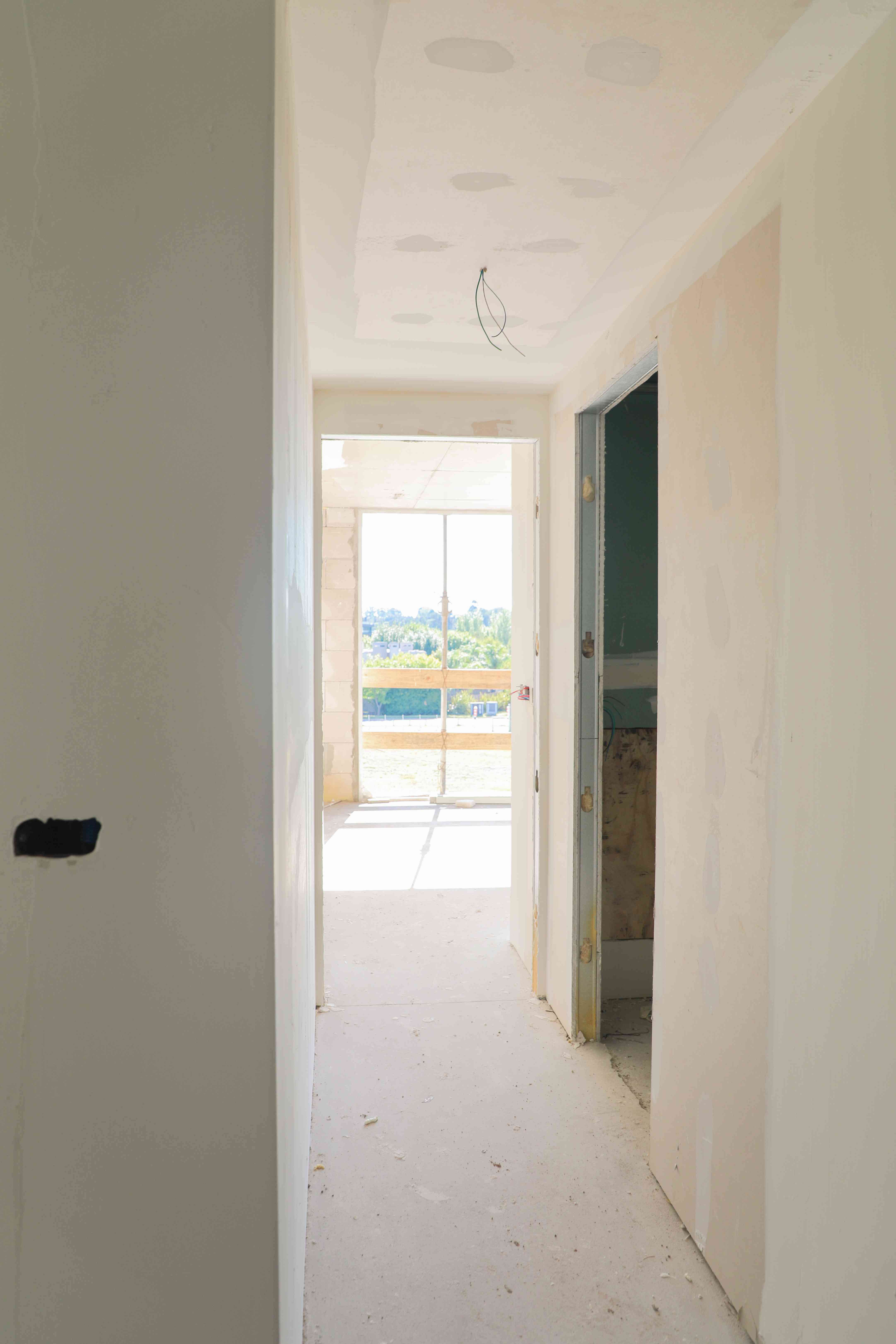 Avance de obra: segundo corredor